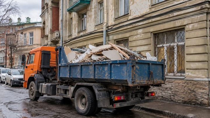 вывоз строительного мусора