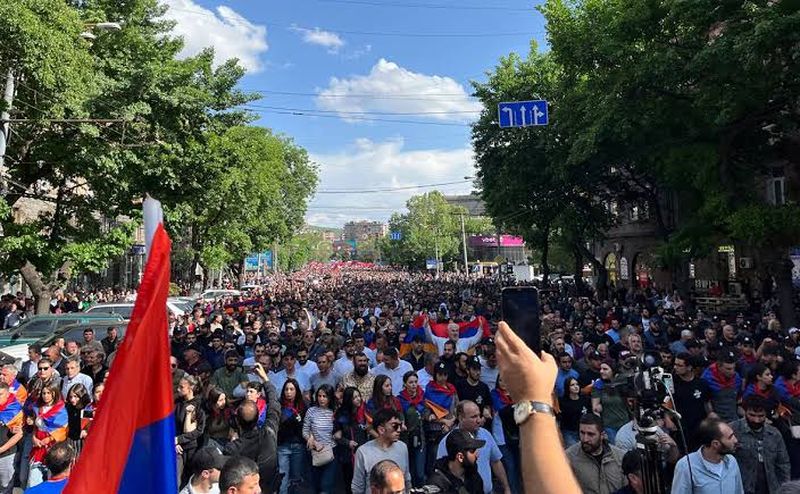 протесты Ереван