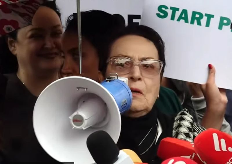 протесты арцахцев в Ереване
